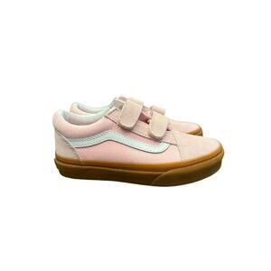 Vans Old Skool V Kids Sneakers - Pink - US 13